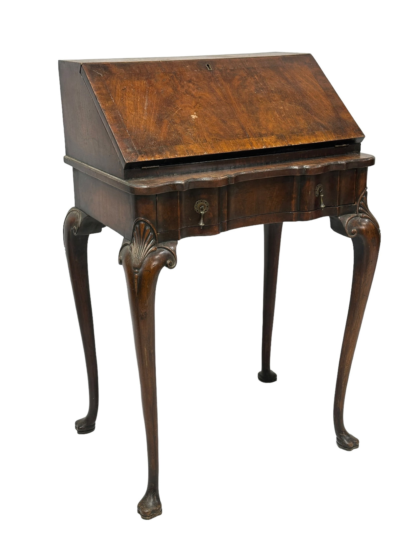 Small Antique Drop Top Desk (1 of 7)