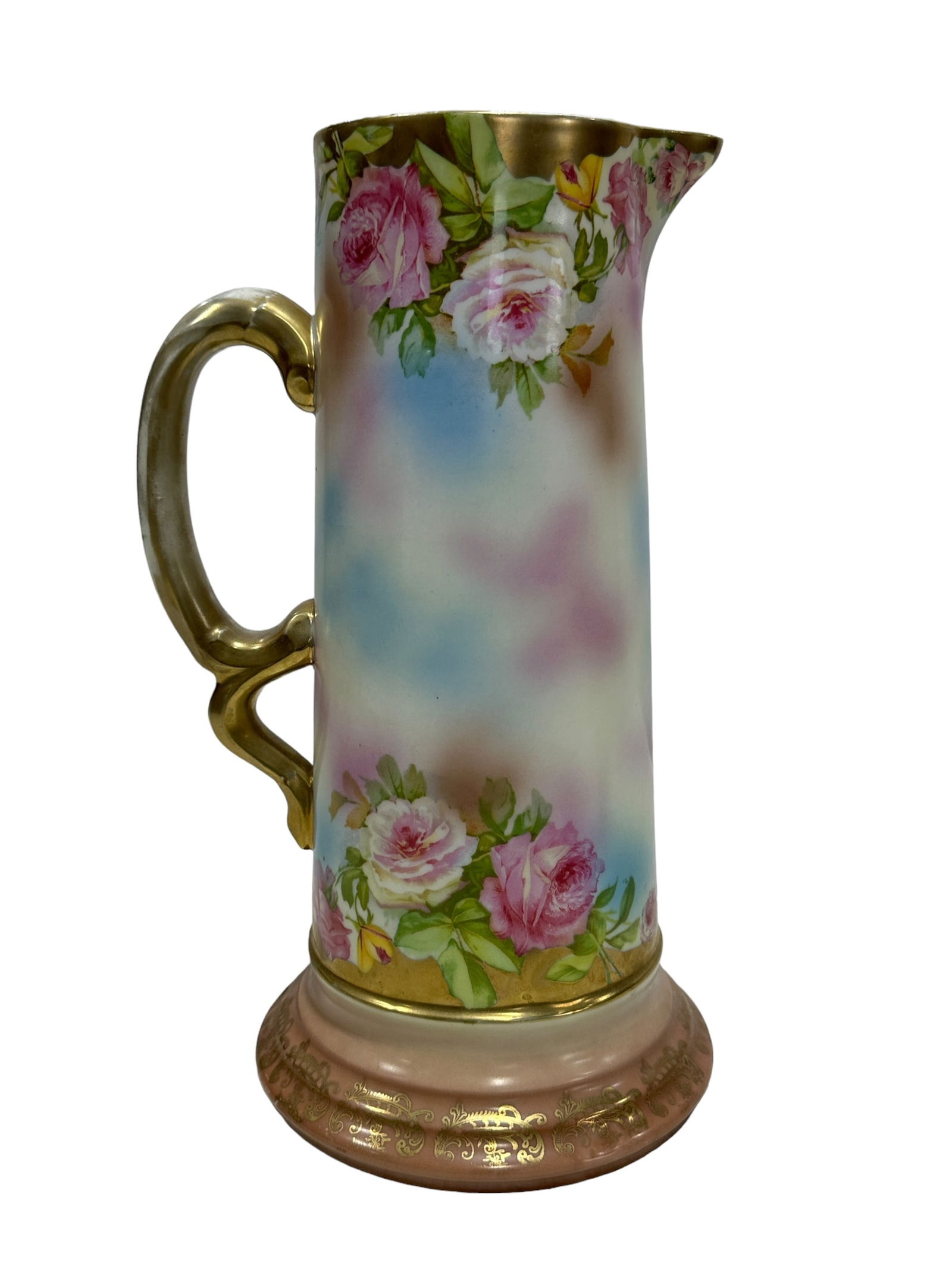 Antique Wallenda Hand painted Pitcher (1 of 7)