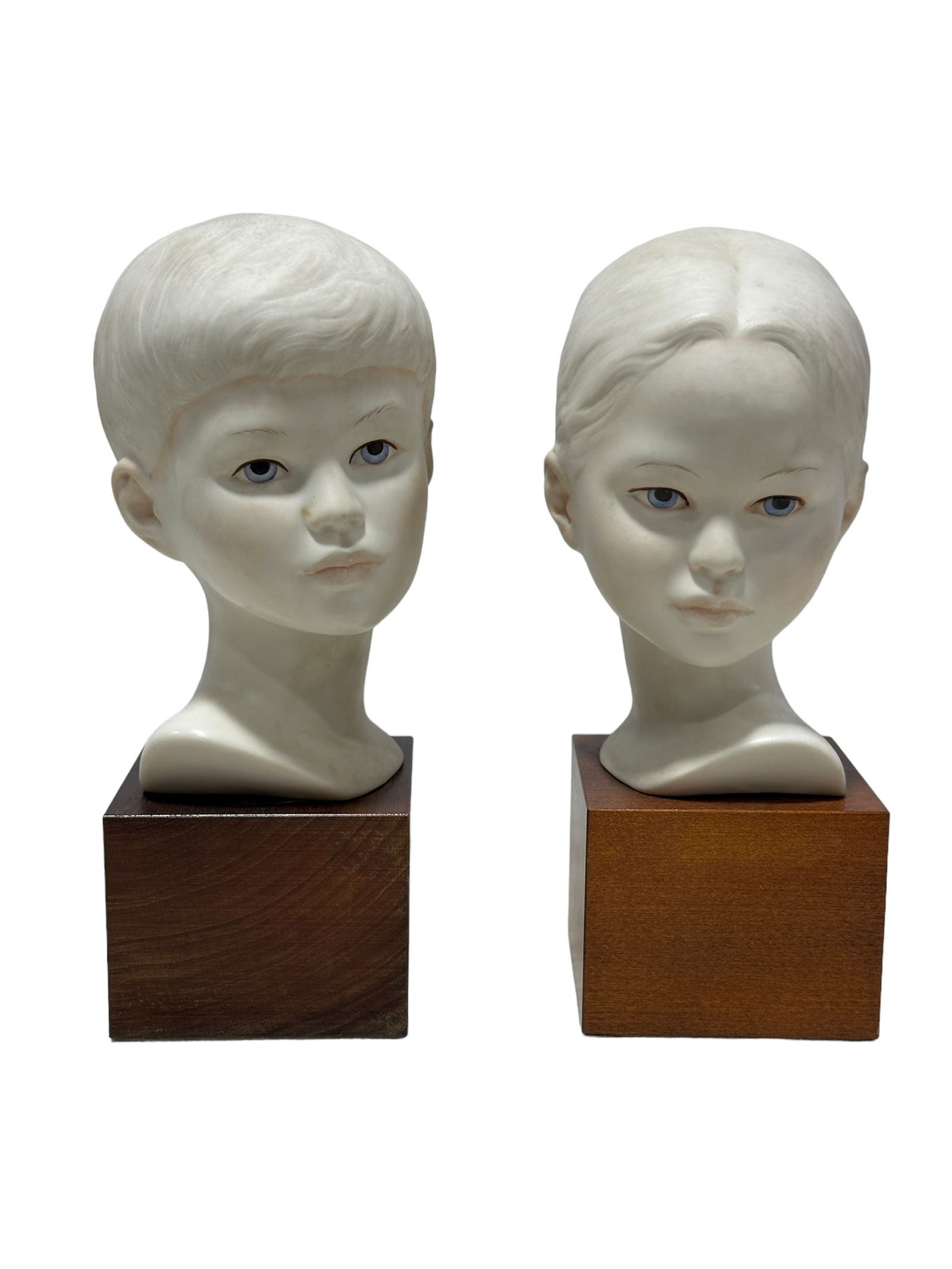 2 Signed Cybis Porcelain Bust (1 of 8)