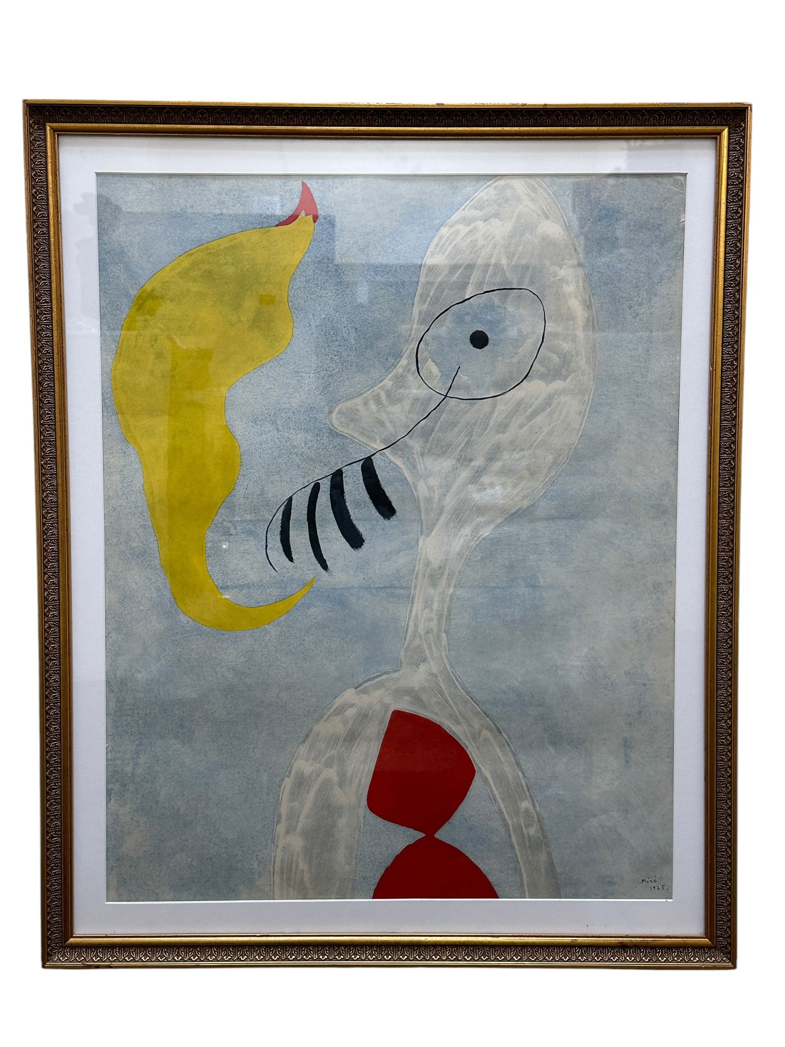Joan Miro "Smoker Head" Print (1 of 6)