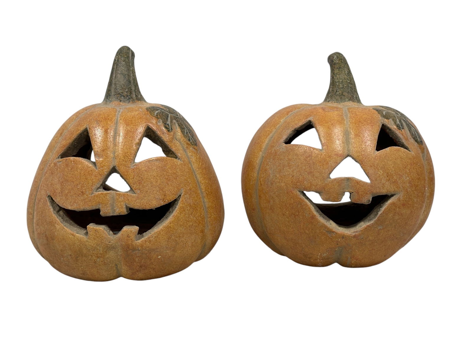 Pair of Terracotta Pumpkin (1 of 5)