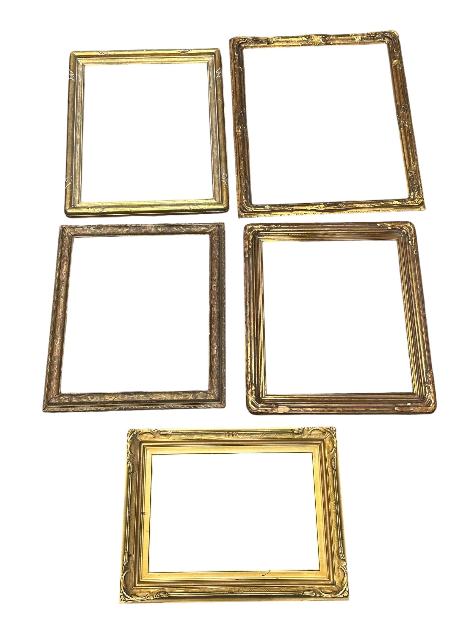 Group of 5 Gold Gilt Frames (1 of 11)
