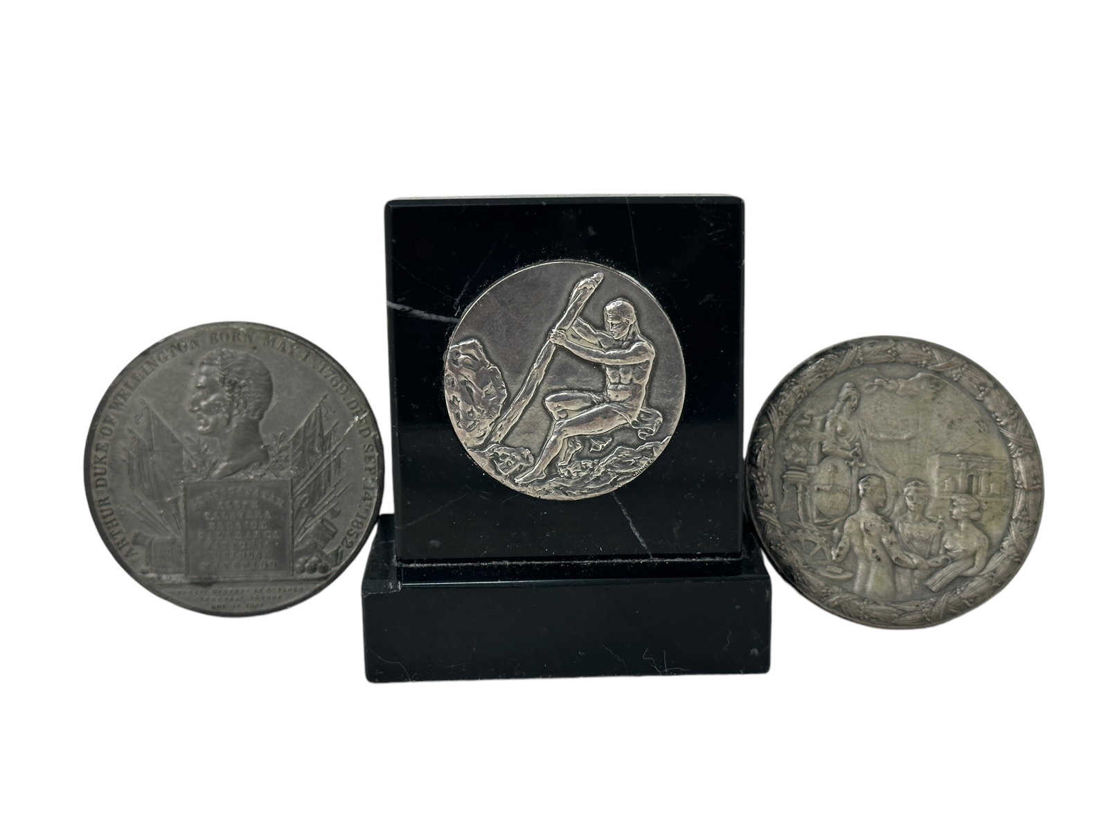 Group of 3 Commemorative Medallions (1 of 9)
