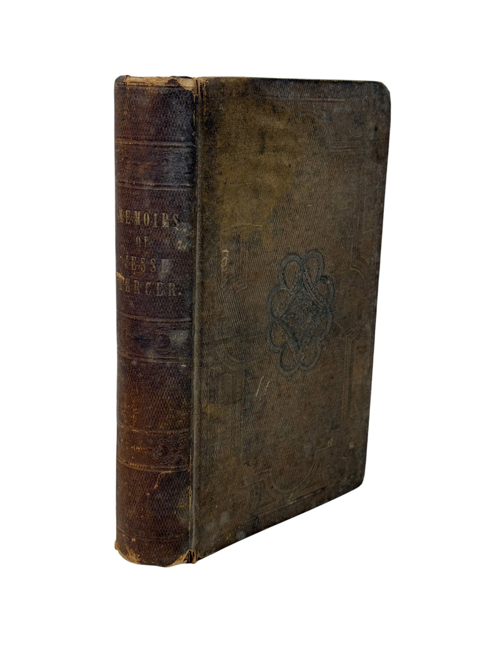 Memoirs of Baptist minister Jesse Mercer, 1844 Book: Memoirs of Baptist minister Jesse Mercer, 1844 Book. Memoirs of prominent Baptist minister and eponym of Mercer University from Georgia.