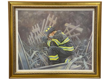Framed "Intercessors - 9/11/2001" Print by Jance Huse