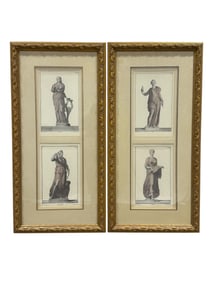 4 Framed Greek Prints