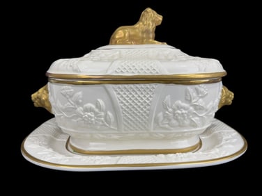 Italian Mottahedeh Lion Tureen