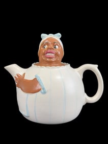 Rare Weller Pottery Mammy Tea Pot