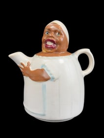Rare Weller Pottery Mammy Syrup Jug