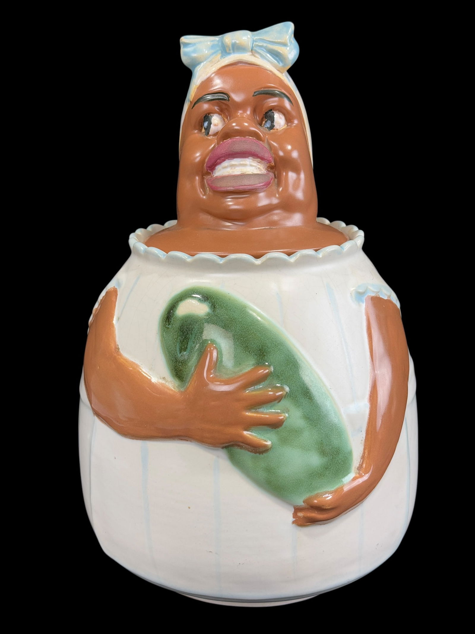 Rare Weller Pottery Mammy Cookie Jar: Rare Weller Pottery Mammy Cookie Jar. Marked Weller Pottery Since 1872 on the bottom. Measures 11.25" Tall.