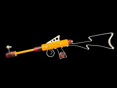 Signed Gus Constantine Bakelite Ray Gun Rifle Sculpture