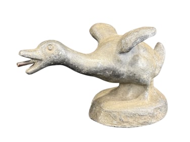 Antique Lead Duck Fountain