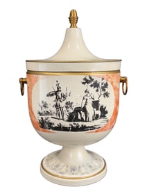 Vintage Neiman Marcus Italian Toleware Urn