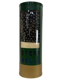 Huge Cutaway Peters Shotgun Shell Advertisement