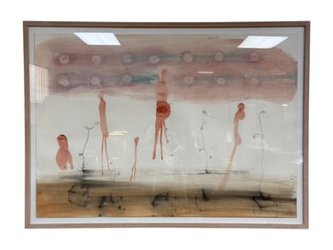 Signed Joop Vuys Abstract Painting