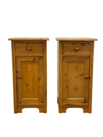 Pair of Pine Nightstands