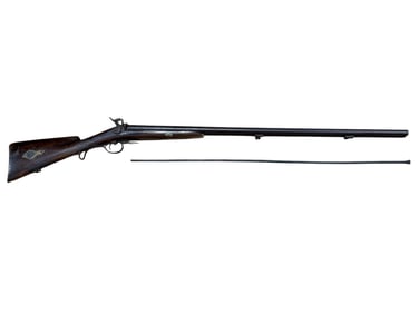 Civil War Era Double Barrel Shotgun