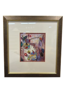 Large Framed Still Life Print