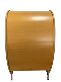 Modern Design Roll Front Cabinet