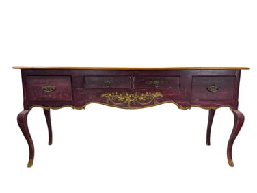 Painted French Provincial Style Sideboard
