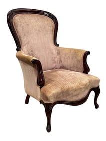 Victorian Mahogany Armchair