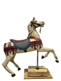 Antique American Carousel Horse