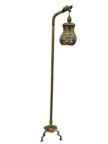 Brass Dragon Floor Lamp