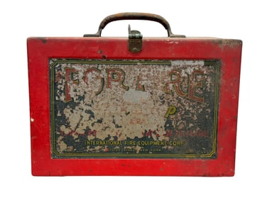 Antique "Shur-Stop" Fire Extinguisher Ball Kit