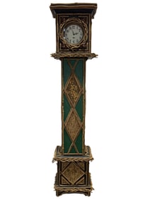 Vintage Jack Austin Twig Gradnfather Clock w/ Storage