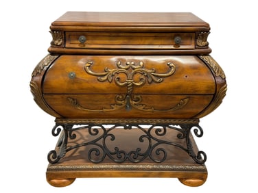 Bombe Style 3 Drawer Chest