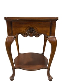 Drexel Country French Style Side Table w/ Drawer