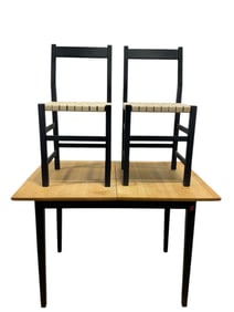 Table & 2 Chairs w/ 1 Leaf