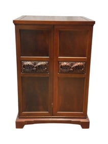 Flame Mahogany Cabinet w/ Webcor Regent IV Stero Recorder