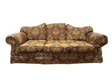 Large Upholstered Lillian August Collection Sofa Couch