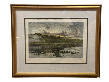 Framed Intaglio "Shooters Hill, Pangbourne" Print