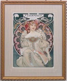 F. Champenois Giclee by Alphonse Mucha