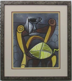 Owl on Chair Giclee by Pablo Picasso