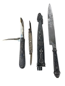 Gorham Ladies Fruit Knives & Letter Opener