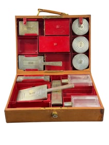 Leather Cartier London Vanity Box