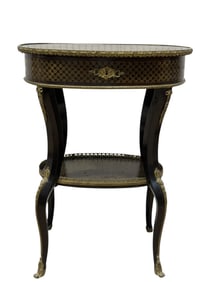 19th C. French Napoleon III Style Vanity Table