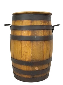 Antique I.W. Harper Style 5 Gal Beer Barrel