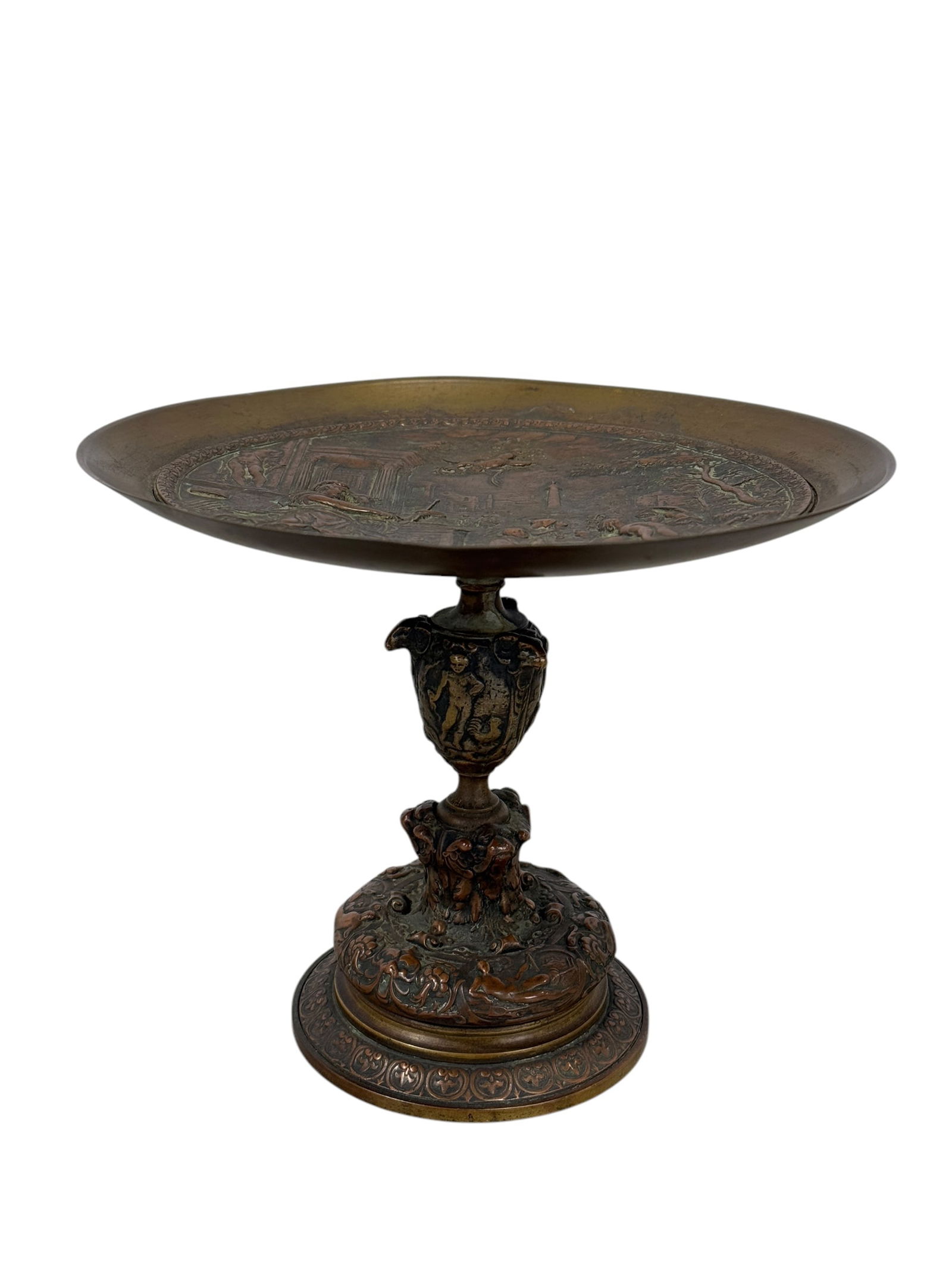 Bronze Tiffany & Co. Neo Classical Style Compote (1 of 8)