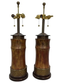 Pair of Tyndale Designer Table Lamps