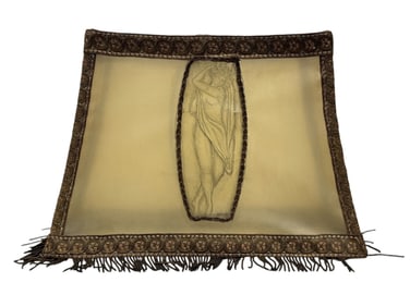 Signed Malloy 1920s Art Deco Lamp Shade