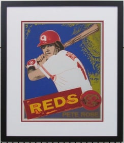 Pete Rose Giclee by Andy Warhol