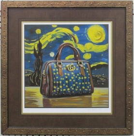 "Gucci Handbag Tribute" Limited Edition Signed Print