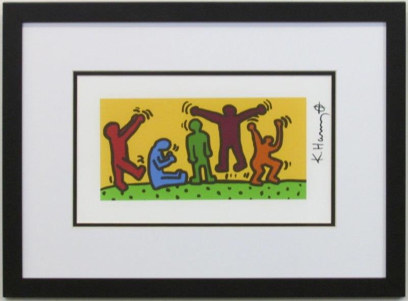 Dancing Figures Giclee by Keith Harring (1 of 1)