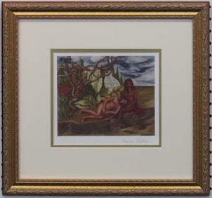 Nudes in Forest Print by Frida Kahlo
