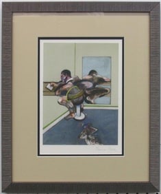 Figures Print by Francis Bacon