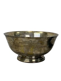 Lunt Sterling Silver Paul Revere Reproduction Bowl
